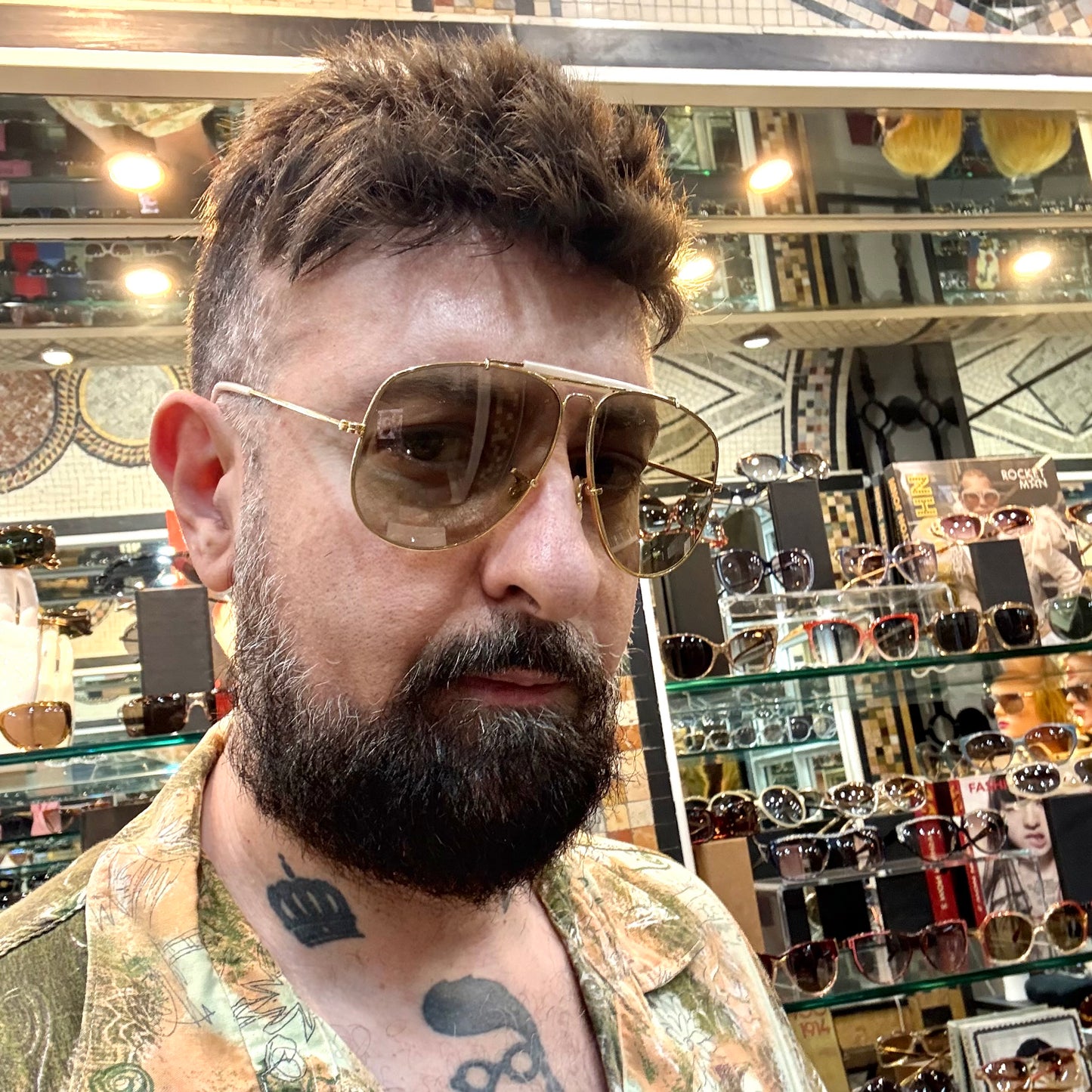 Perlux - vintage 70’s - Made in Italy - Tempered glass lens