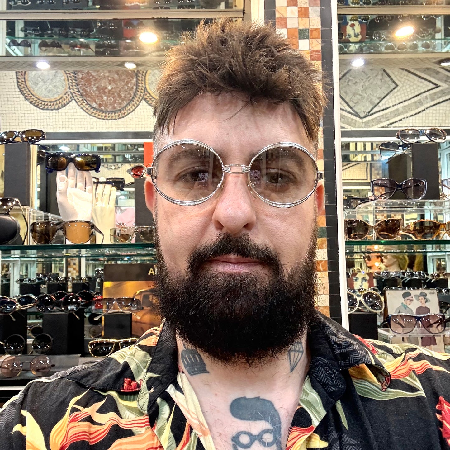 Metalvista - vintage 70’s - Handmade in Italy - Rare frame