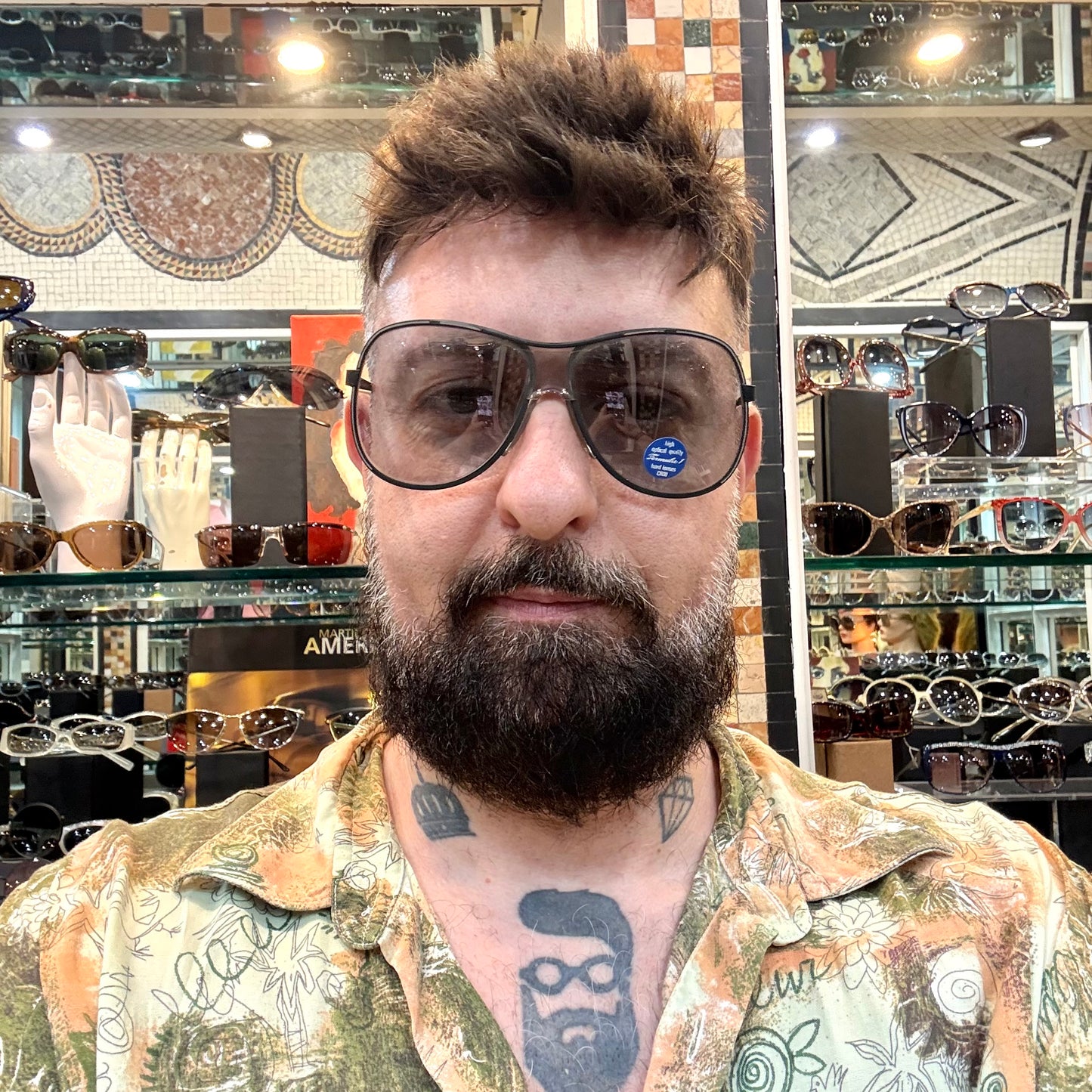 Lino Veneziani - vintage 70’s - aviator rare - Made in Italy