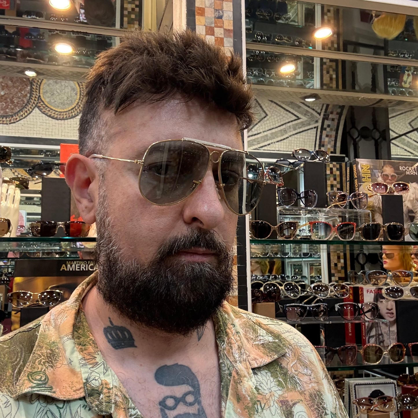 Perlux - vintage 70’s - Made in Italy - Tempered glass lens