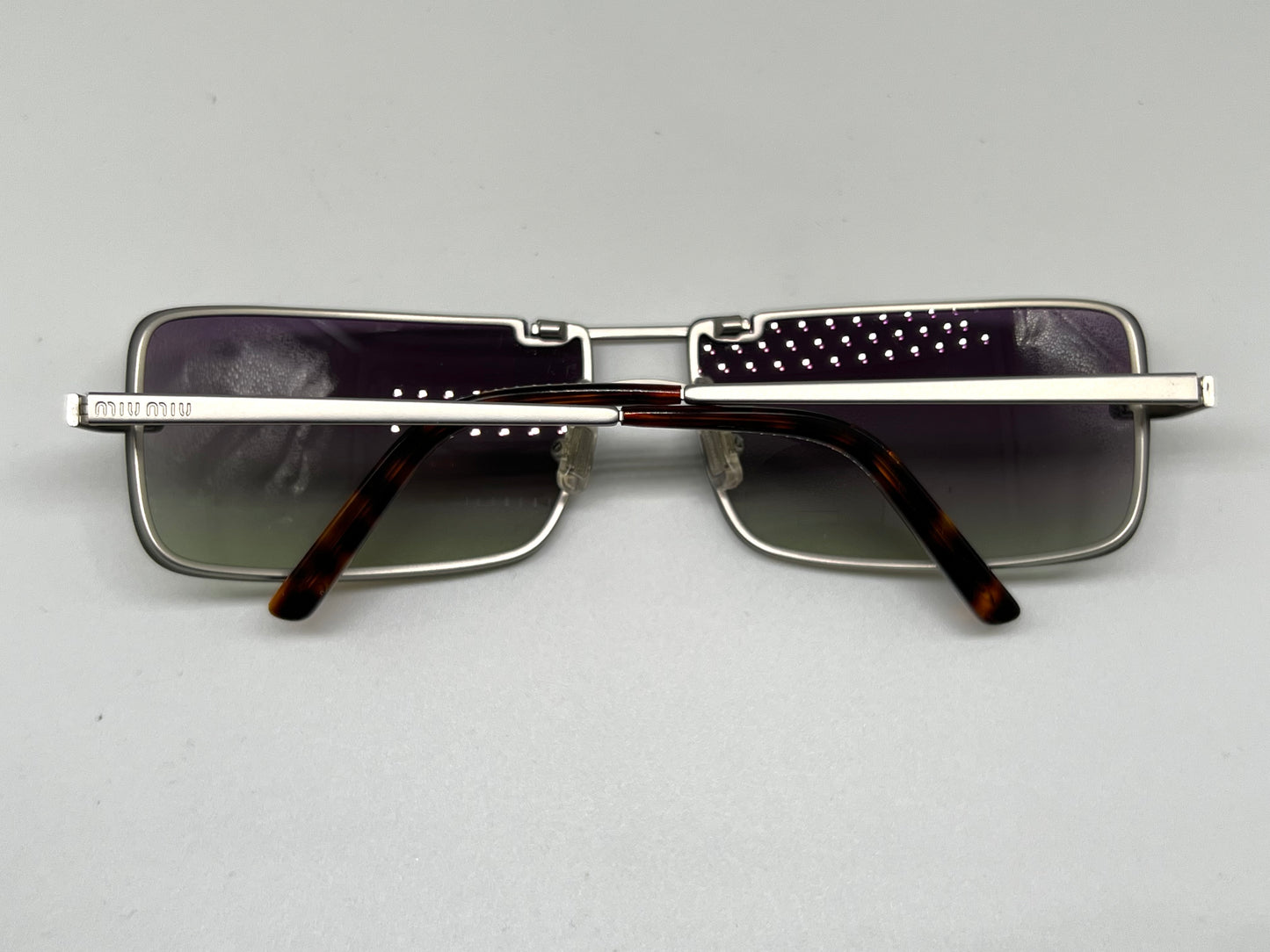 Miu Miu Mod.SMU53B Violet Titanium Frame