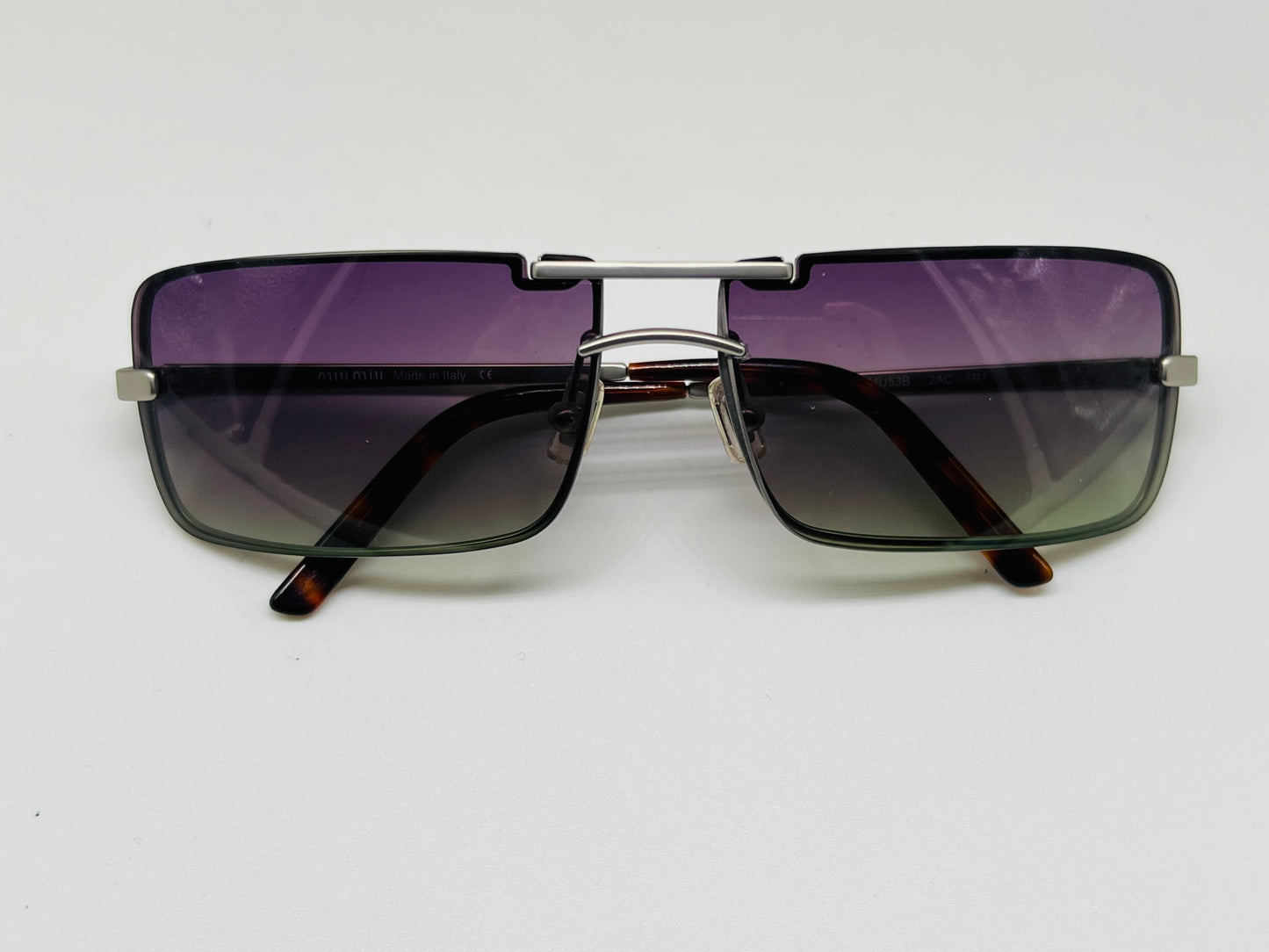 Miu Miu Mod.SMU53B Violet Titanium Frame