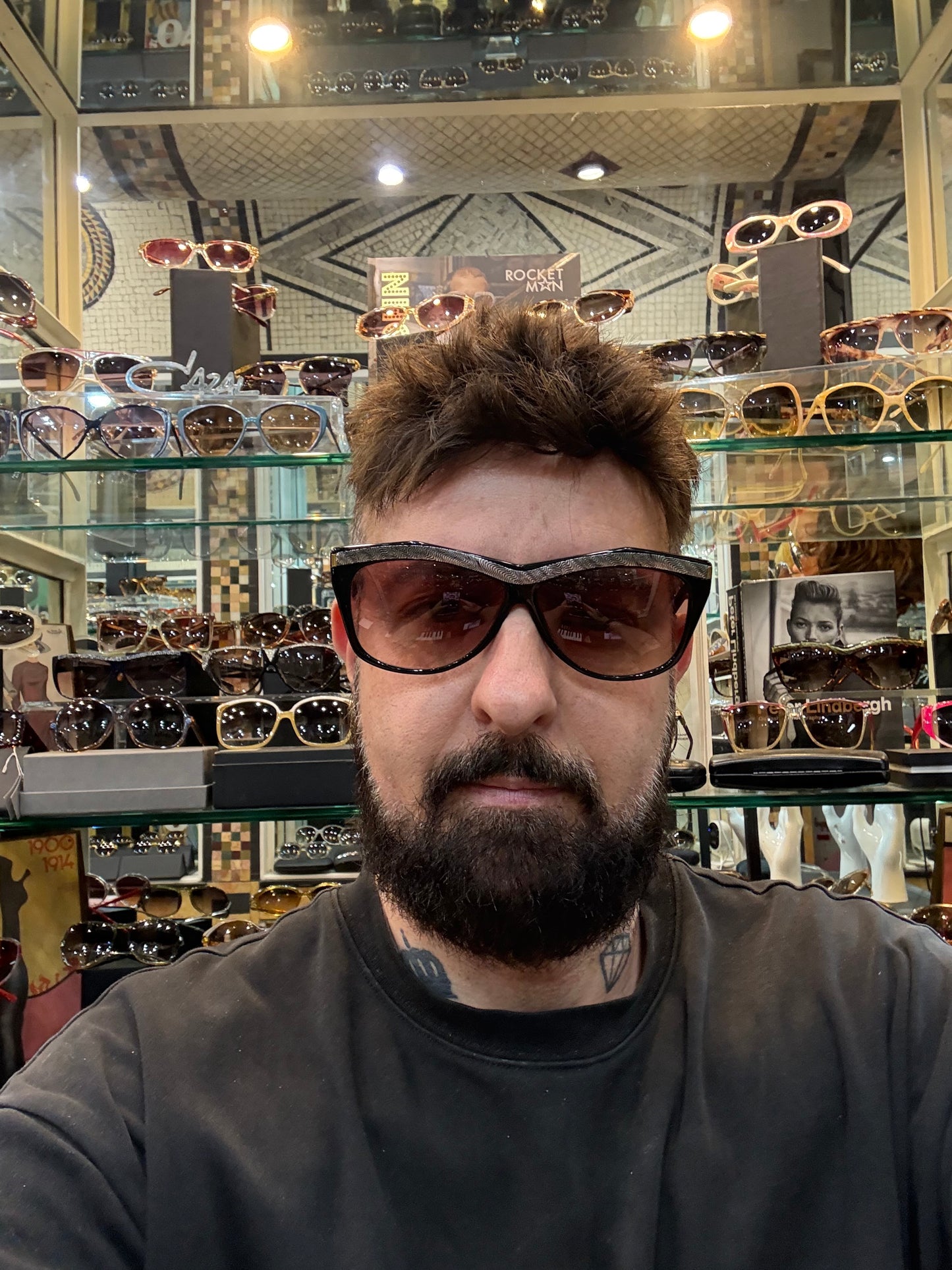 Genny Black - vintage 80’s - handcrafted - Made in Italy