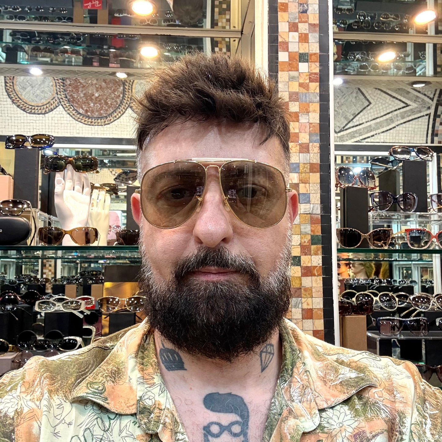 Perlux - vintage 70’s - Made in Italy - Tempered glass lens