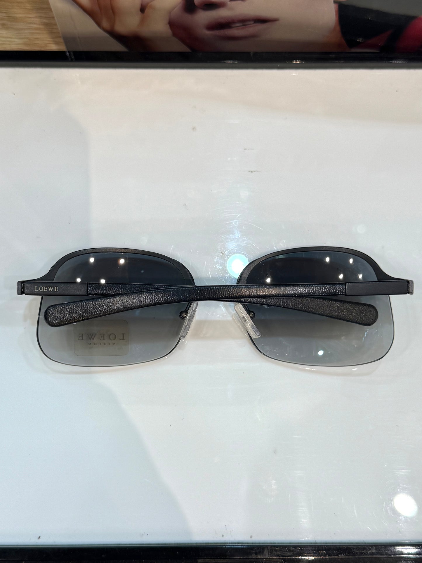 Loewe - vintage 2000’s - Made in Italy - genuine leather frame
