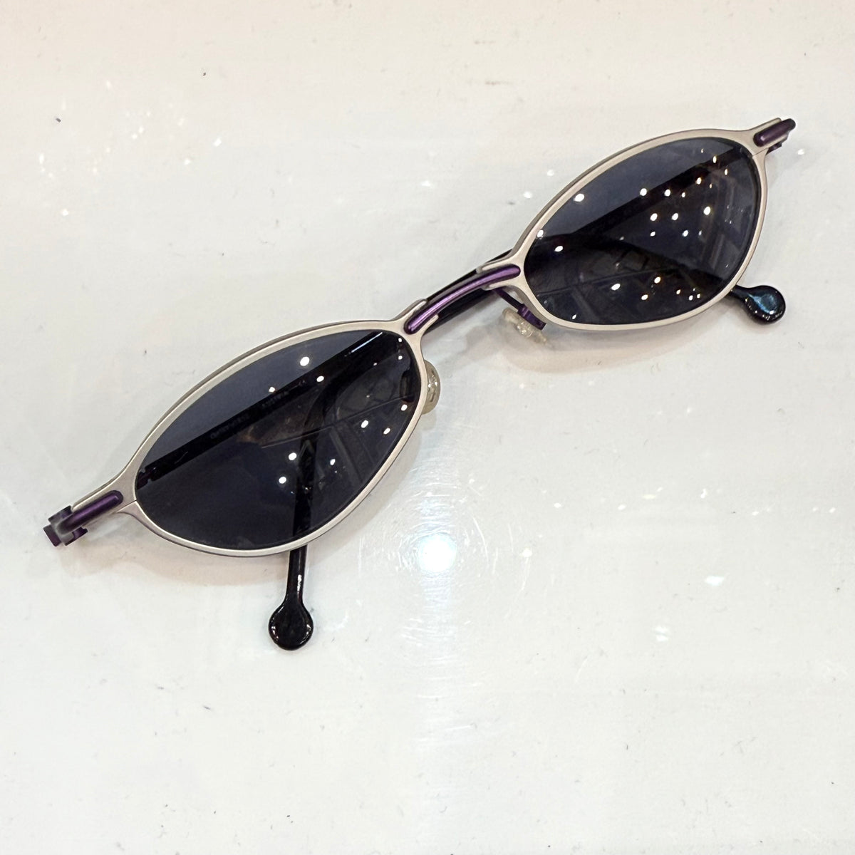 Controverse - Handmade Sunglasses vintage 90’s - Made in Austria - Frame Titanium
