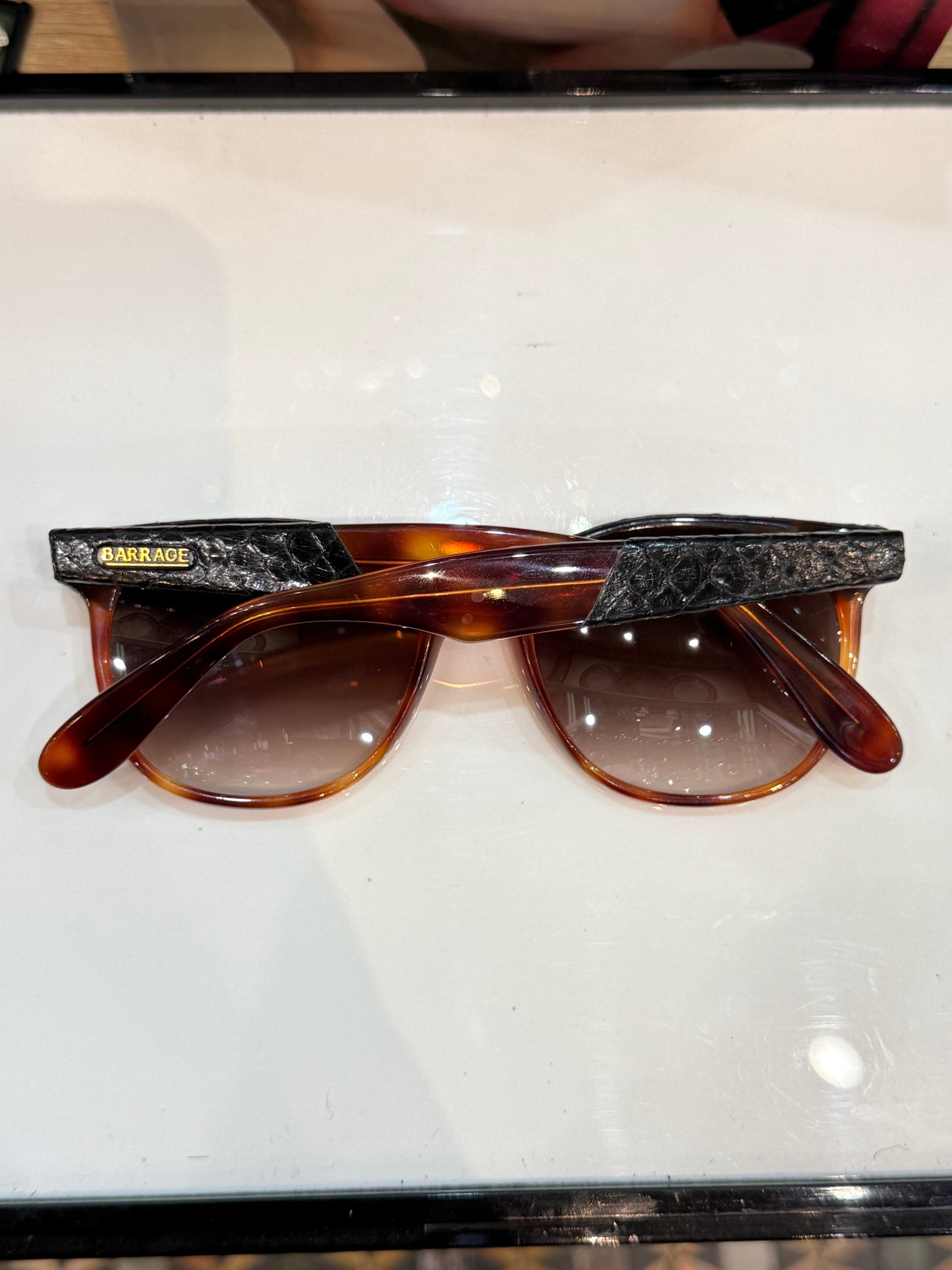 Barrage - vintage 80’s - handmade in leather - Made in Italy