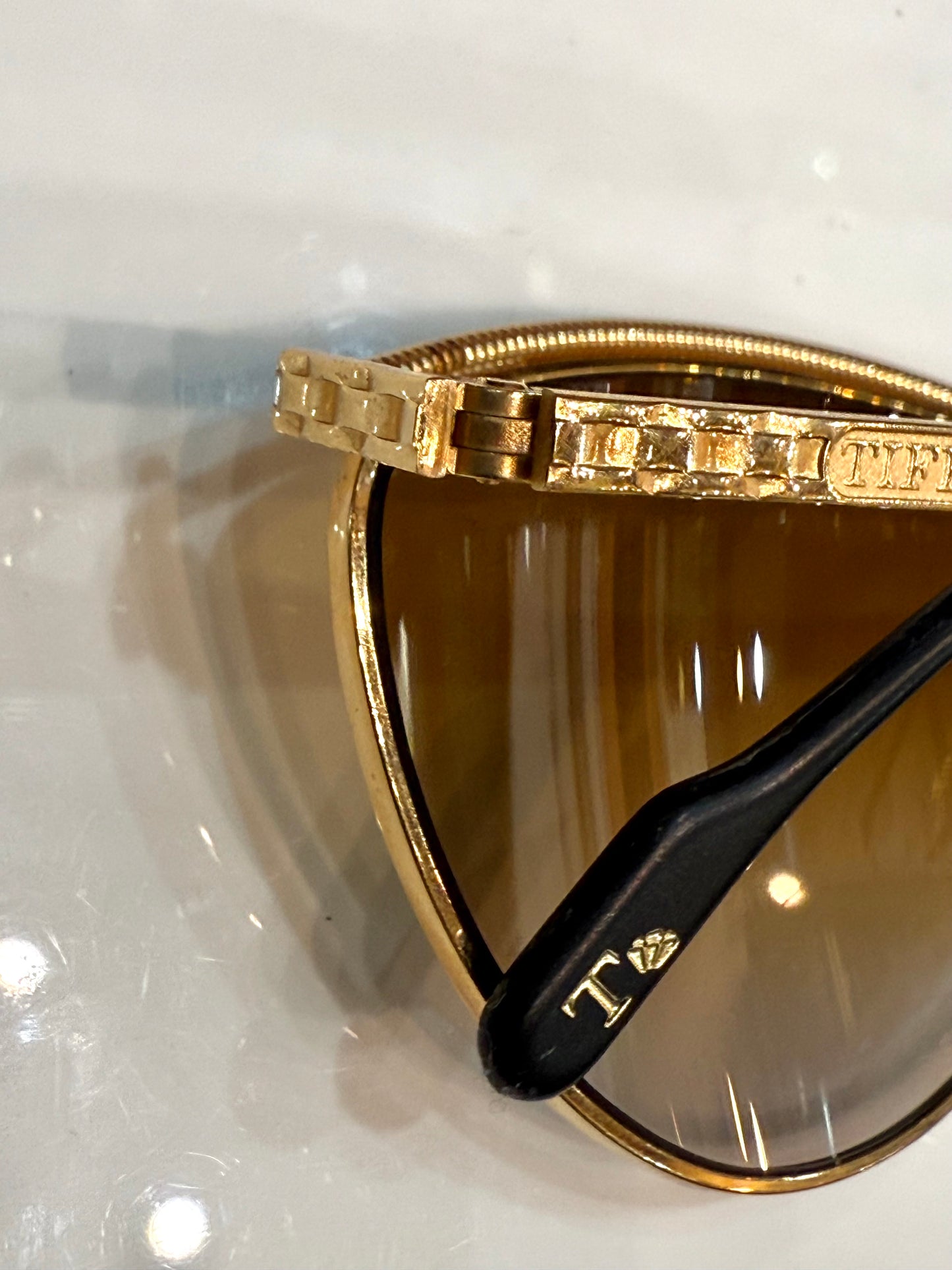 Tiffany - vintage 80’s - 23k gold plated - Handmade in France