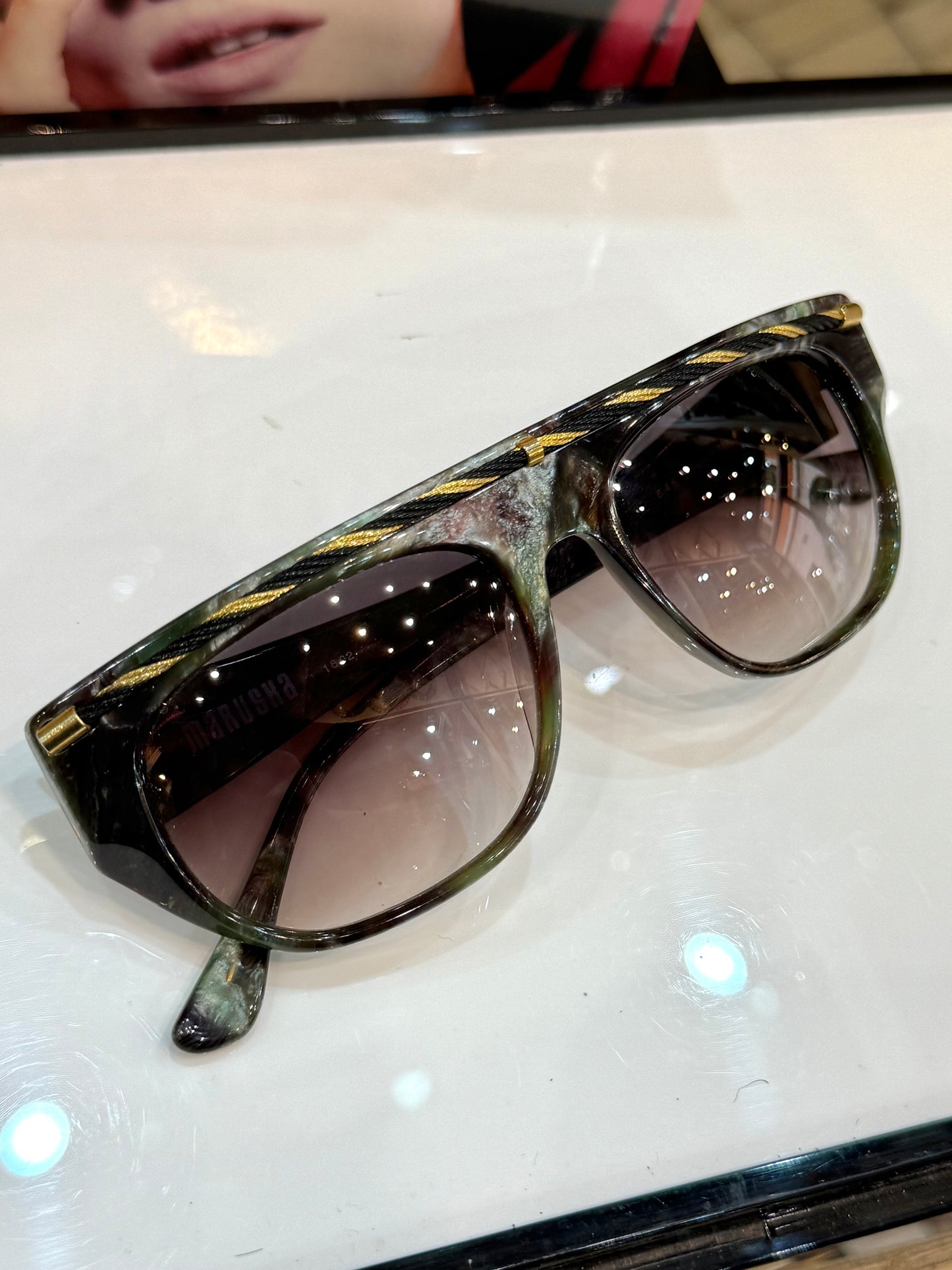 Maruska green - vintage 80’s - handmade - Made in Italy