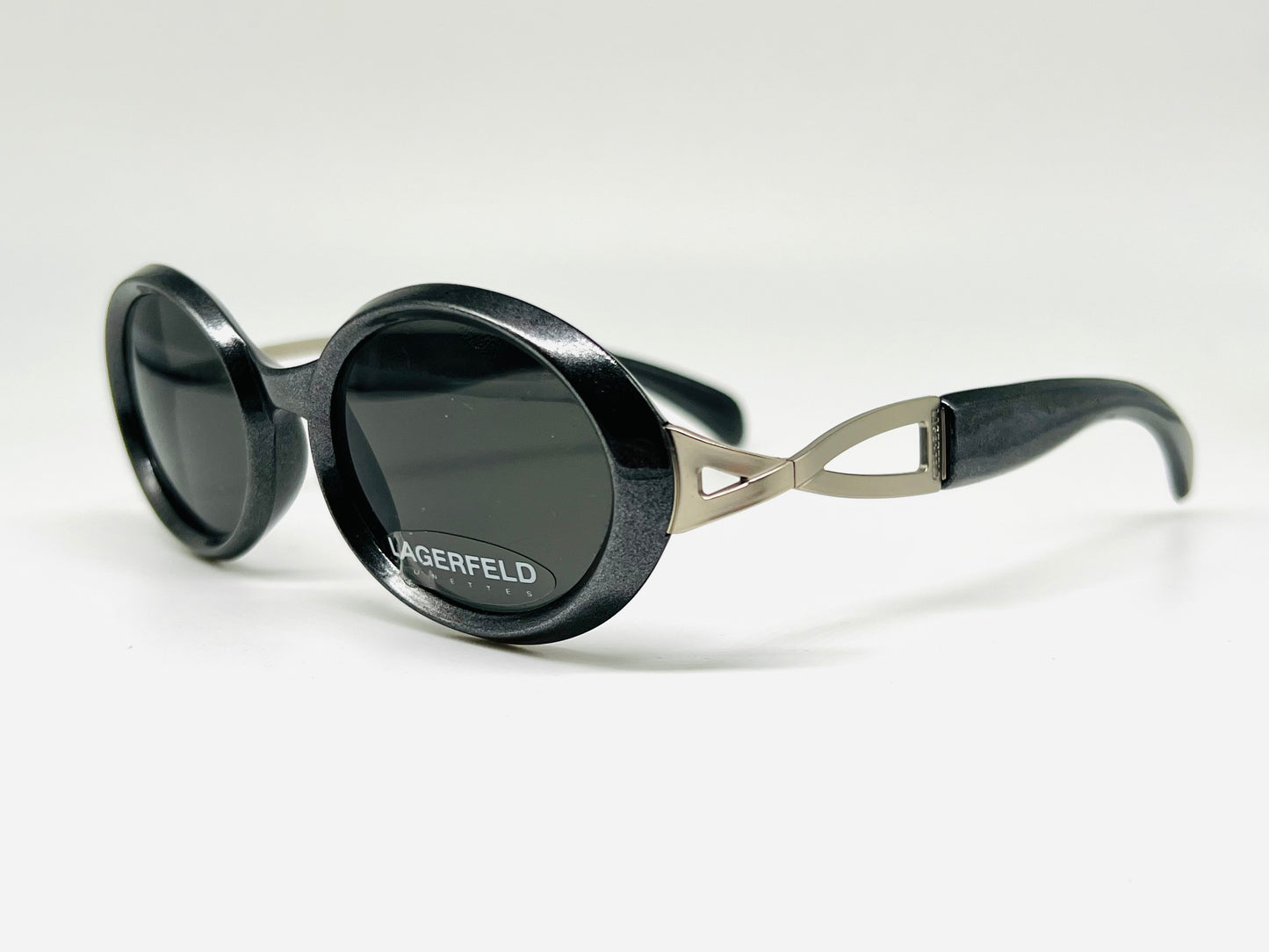 Karl Lagerfeld Mod.4127 metal grey. Serie special made in France