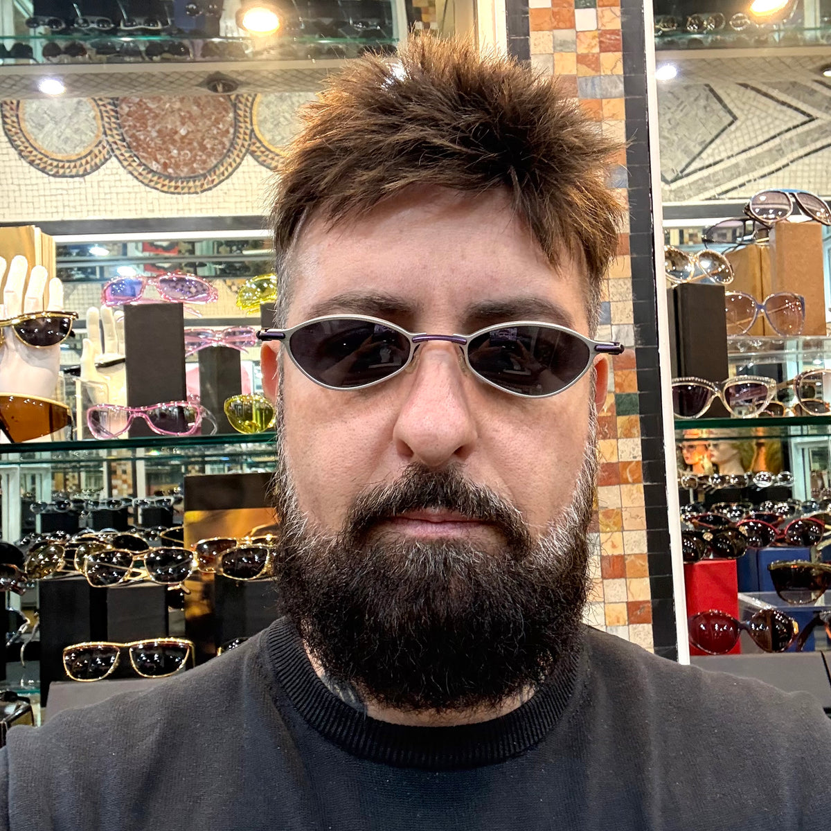 Controverse - Handmade Sunglasses vintage 90’s - Made in Austria - Frame Titanium