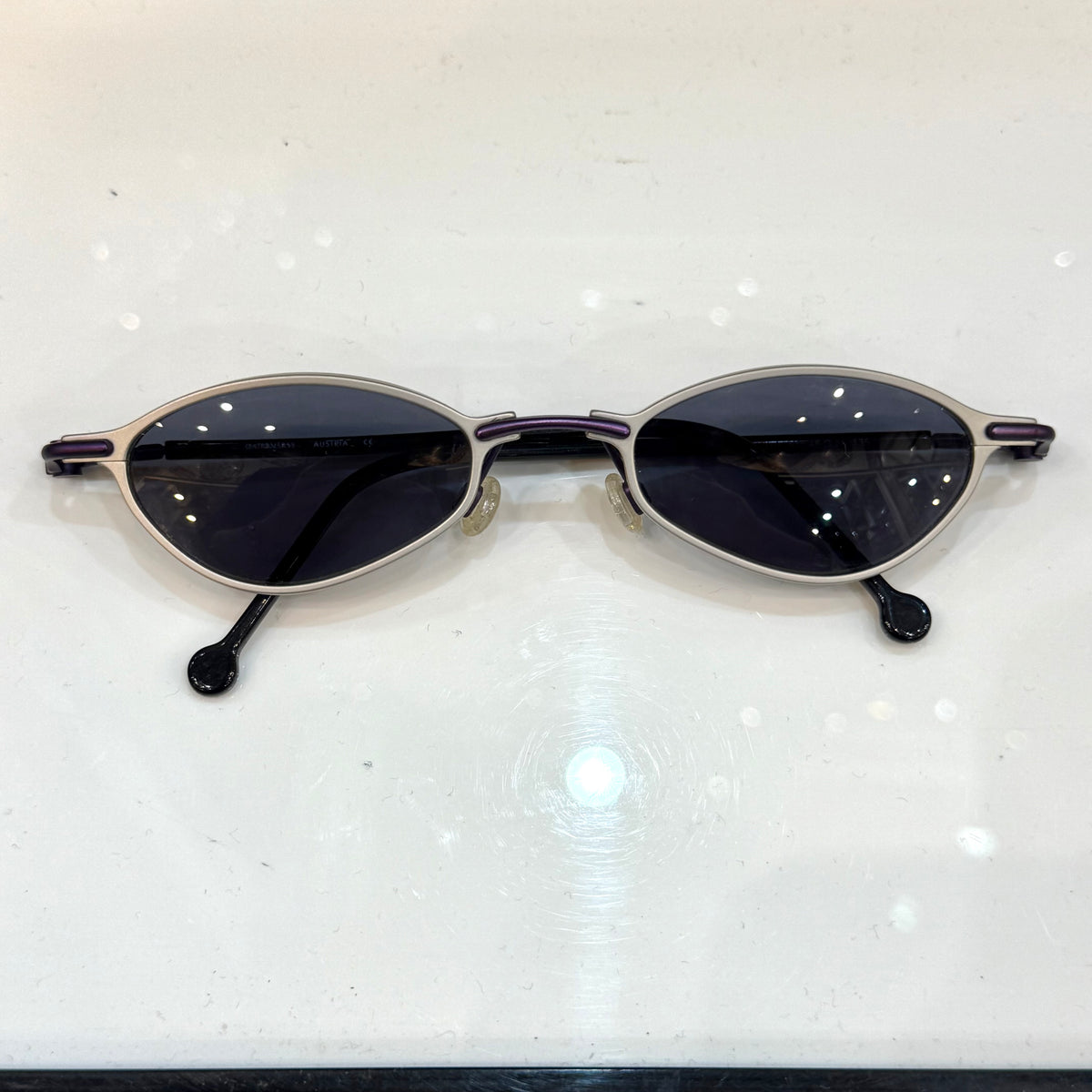 Controverse - Handmade Sunglasses vintage 90’s - Made in Austria - Frame Titanium