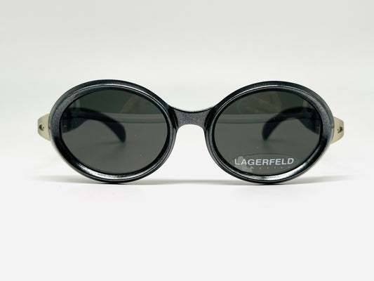 Karl Lagerfeld Mod.4127 metal grey. Serie special made in France