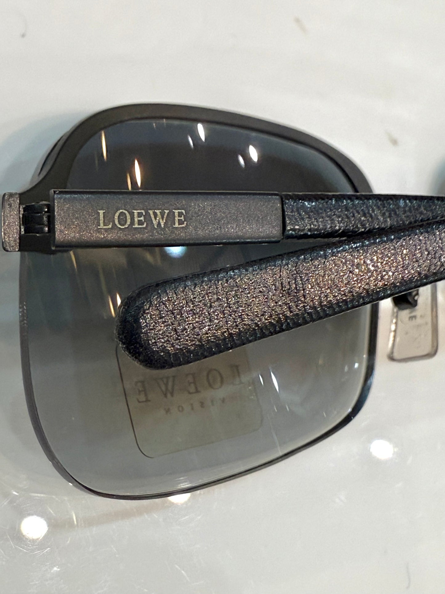 Loewe - vintage 2000’s - Made in Italy - genuine leather frame