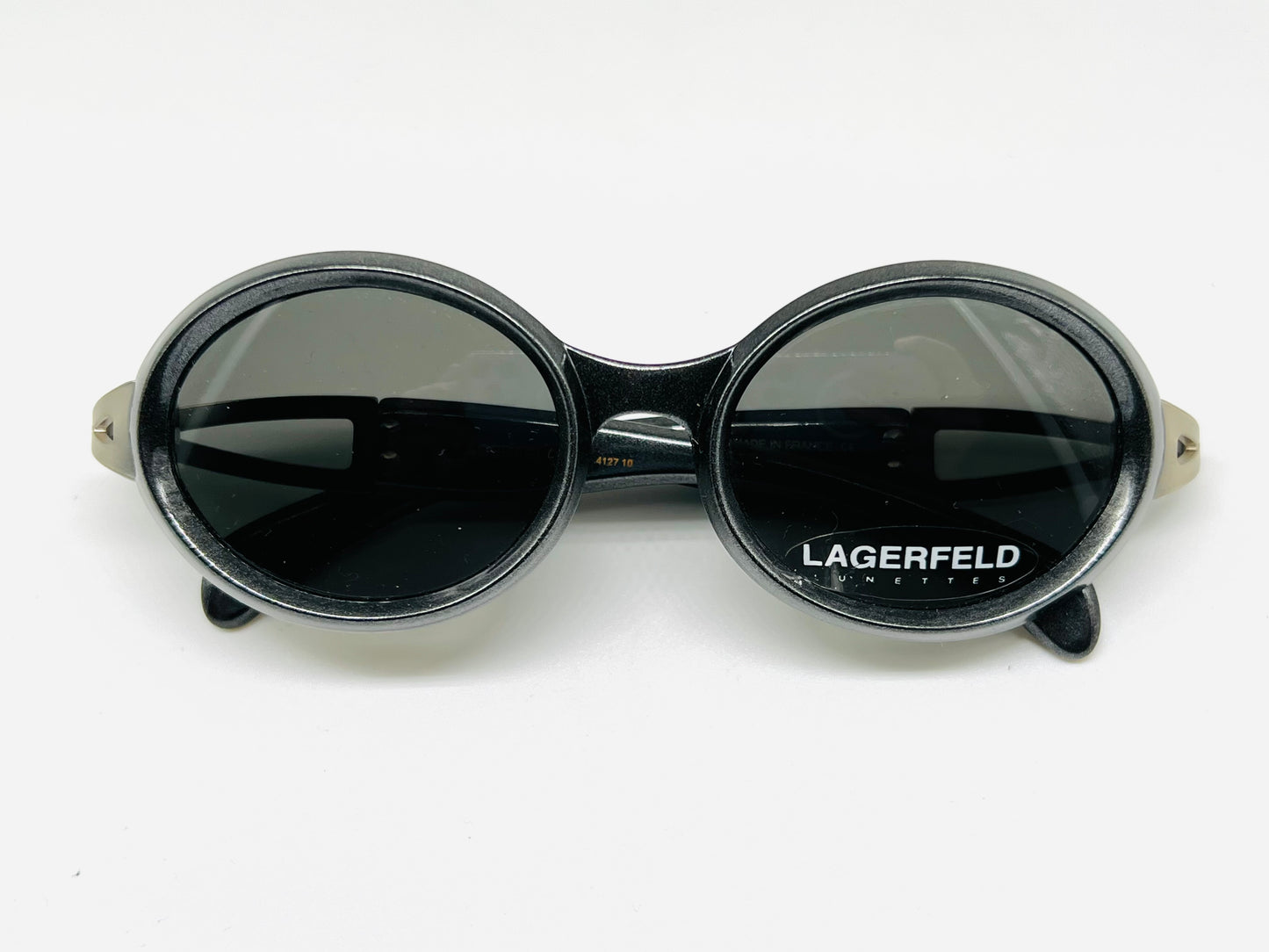 Karl Lagerfeld Mod.4127 metal grey. Serie special made in France