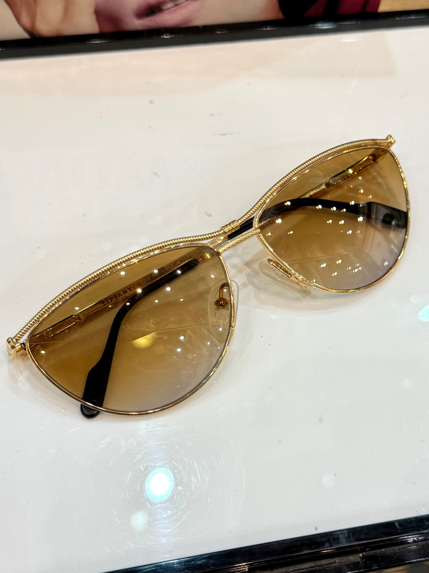 Tiffany - vintage 80’s - 23k gold plated - Handmade in France