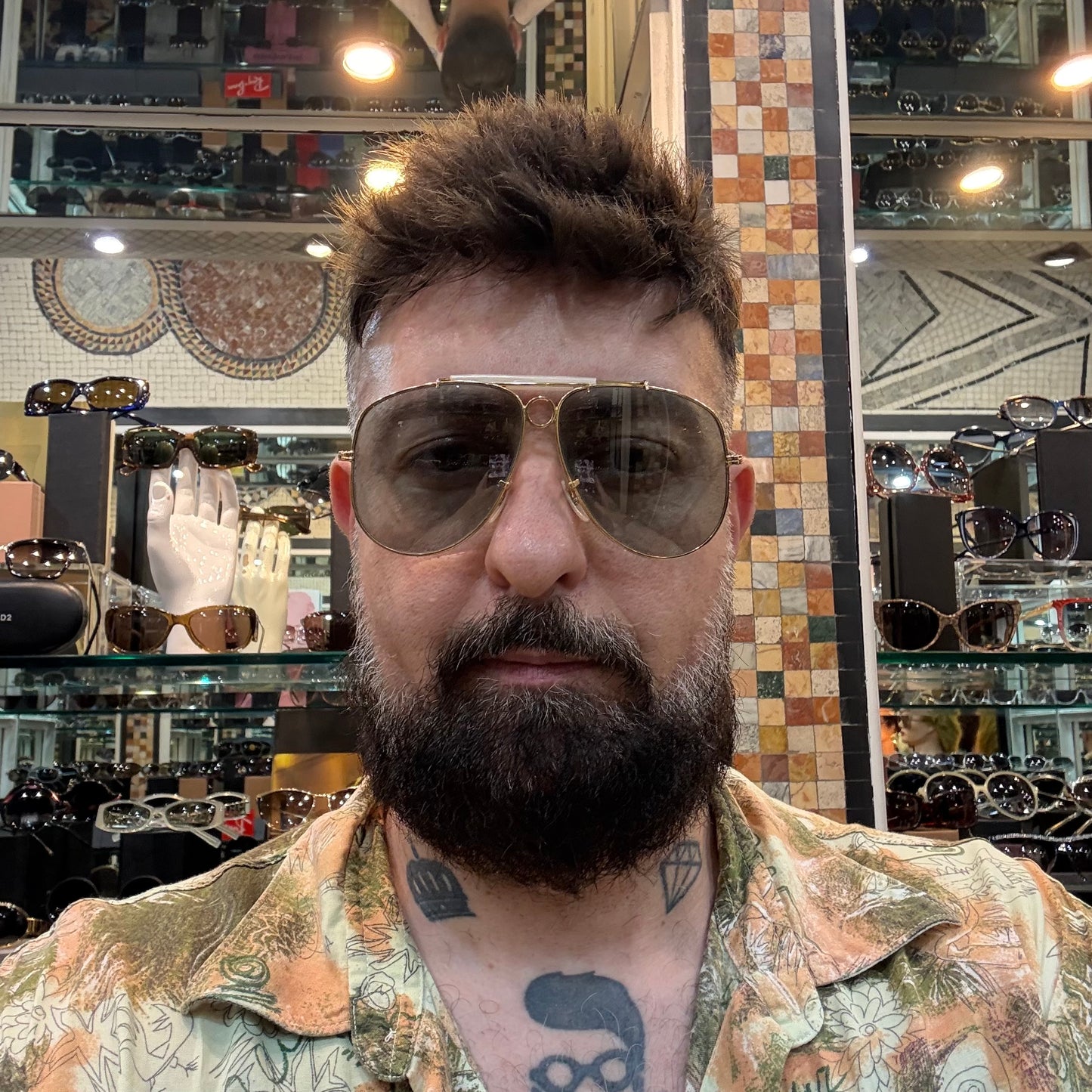 Perlux - vintage 70’s - Made in Italy - Tempered glass lens